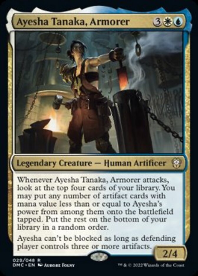 Ayesha Tanaka, Armorer [Dominaria United Commander] | Good Games Adelaide SA