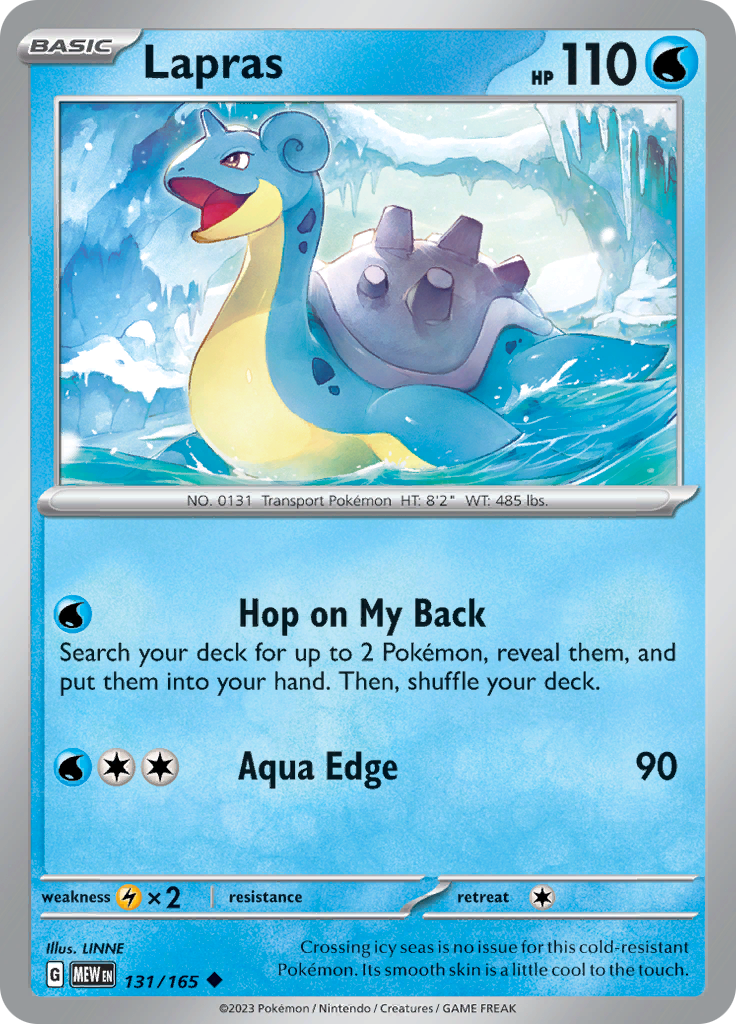 Lapras (131/165) [Scarlet & Violet: 151] | Good Games Adelaide SA