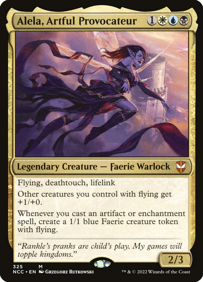 Alela, Artful Provocateur 325 (Commander: Streets of New Capenna)  | Good Games Adelaide SA