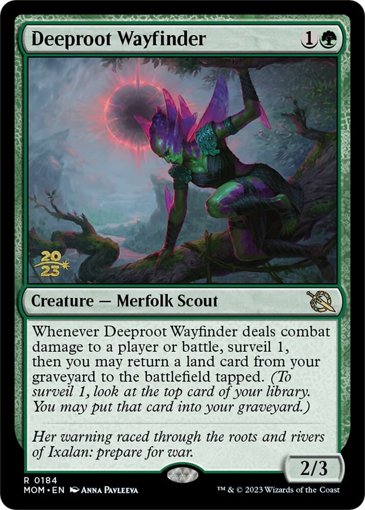 Deeproot Wayfinder 184 (Prerelease Cards)  - Foil | Good Games Adelaide SA
