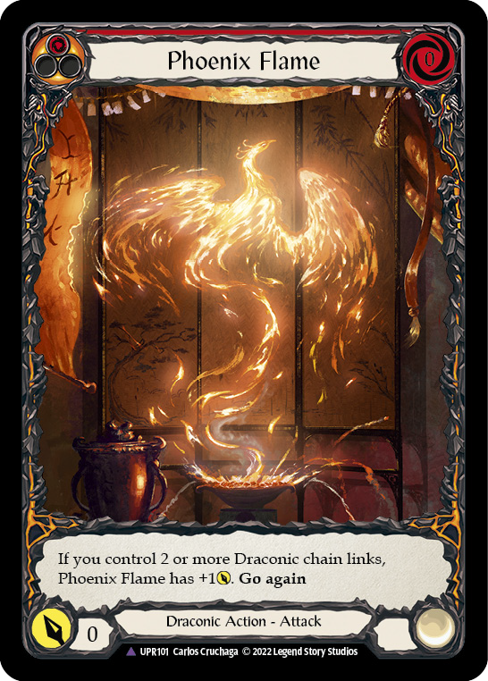Phoenix Flame (Marvel) [UPR101] (Uprising)  Cold Foil | Good Games Adelaide SA