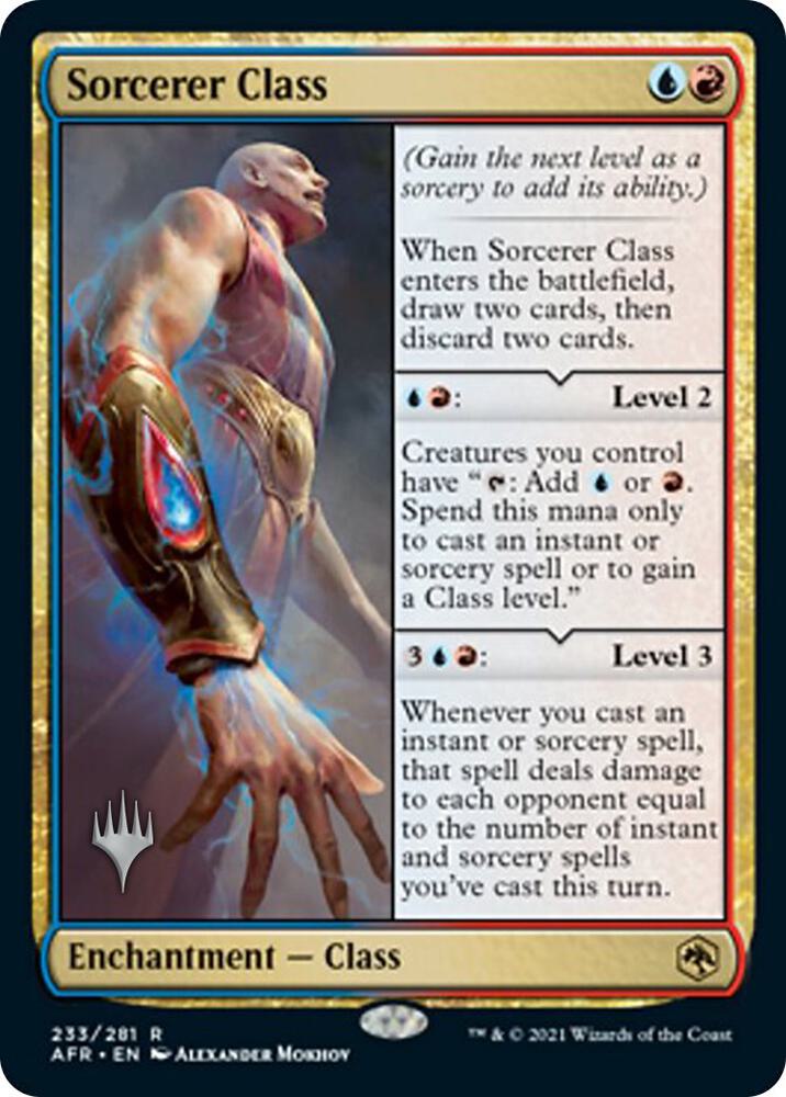 Sorcerer Class 233 (Promo Pack: Adventures in the Forgotten Realms)  | Good Games Adelaide SA