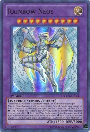 Rainbow Neos [LCGX-EN074] Super Rare | Good Games Adelaide SA