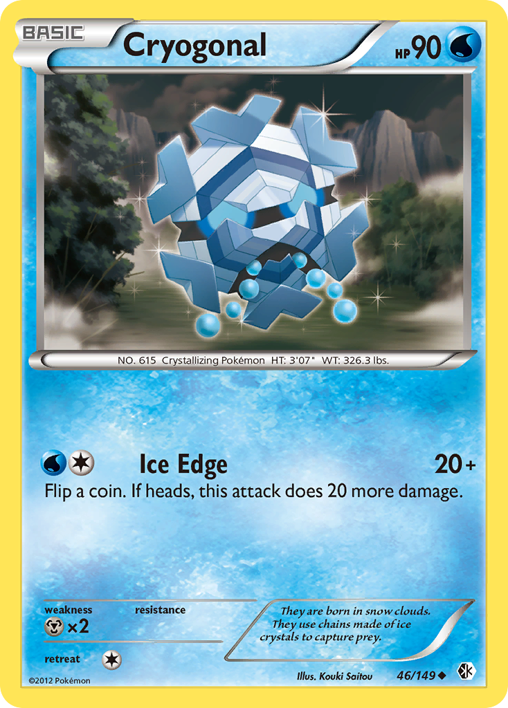 Cryogonal (46/149) [Black & White: Boundaries Crossed] | Good Games Adelaide SA