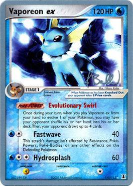 Vaporeon ex (110/113) (Eeveelutions - Jimmy Ballard) [World Championships 2006] | Good Games Adelaide SA