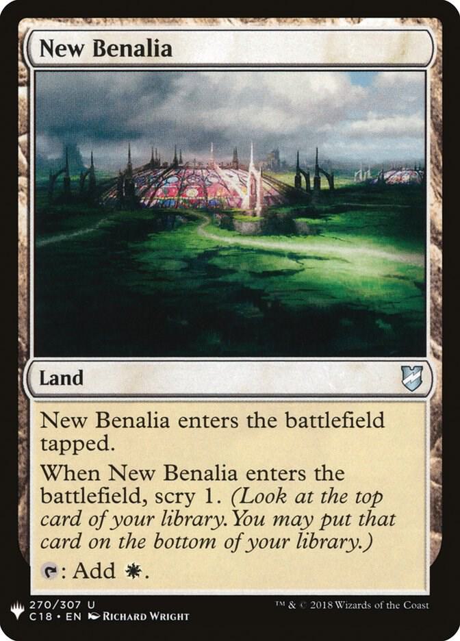 New Benalia 270 (The List Reprints)  | Good Games Adelaide SA