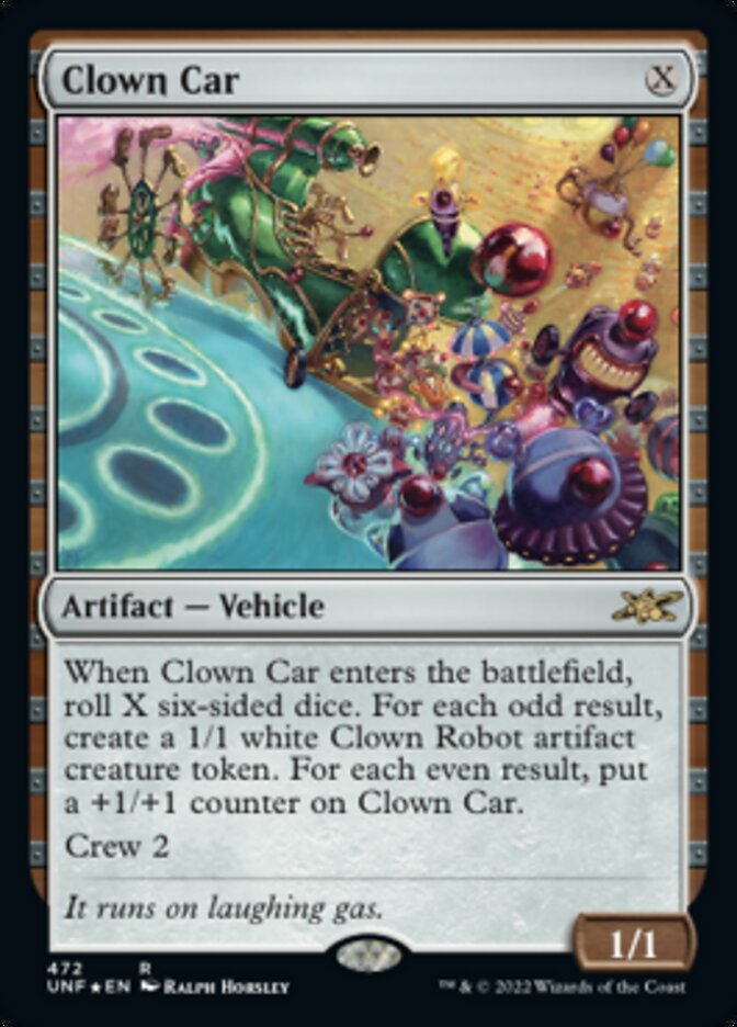 Clown Car (Galaxy Foil) [Unfinity] | Good Games Adelaide SA