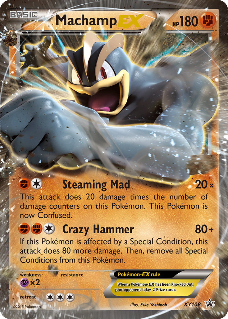 Machamp EX (XY108) [XY: Black Star Promos] | Good Games Adelaide SA