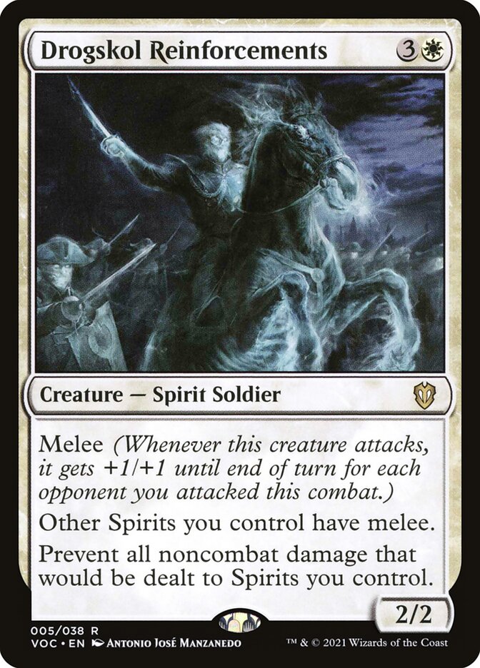 Drogskol Reinforcements 5 (Commander: Innistrad: Crimson Vow)  | Good Games Adelaide SA