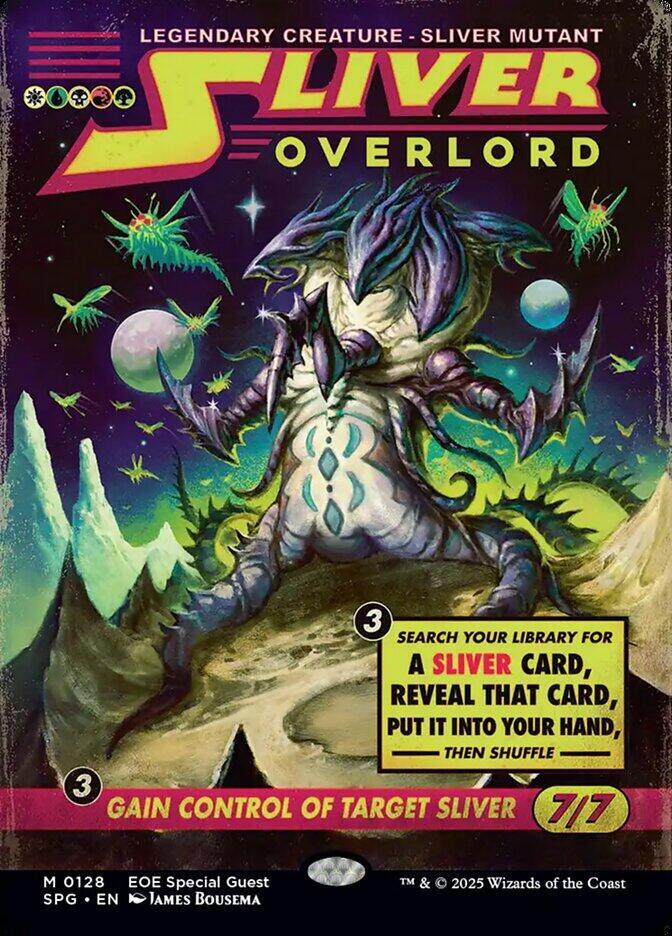 Sliver Overlord 128 (Special Guests)  - Borderless Foil | Good Games Adelaide SA