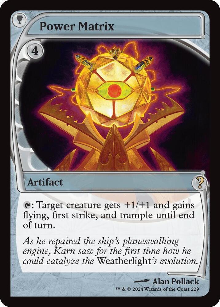 Power Matrix 229 (Mystery Booster 2)  - Foil | Good Games Adelaide SA