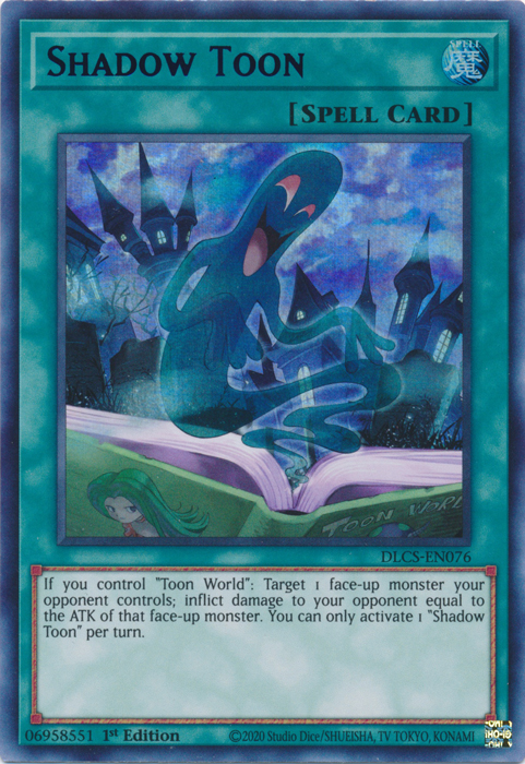 Shadow Toon (Blue) [DLCS-EN076] Ultra Rare | Good Games Adelaide SA