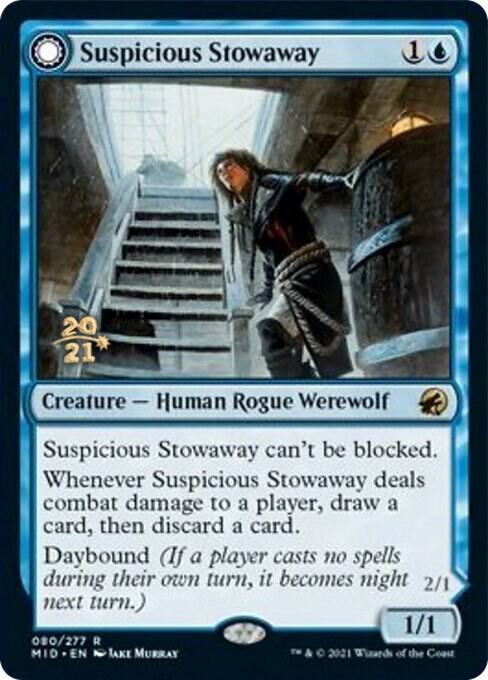 Suspicious Stowaway 80 (Prerelease Cards)  - Foil | Good Games Adelaide SA