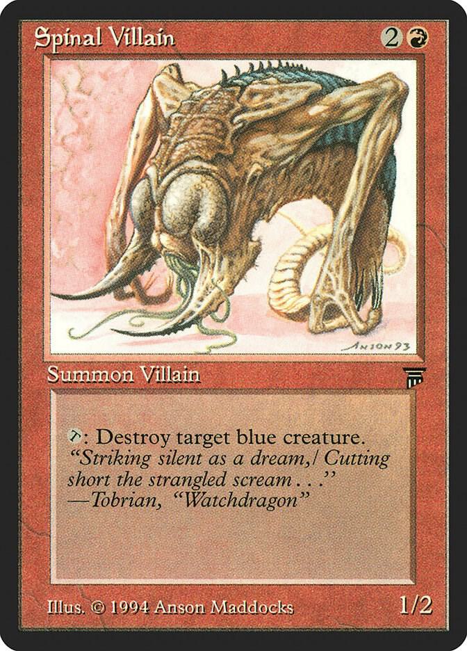 Spinal Villain  (Legends)  | Good Games Adelaide SA