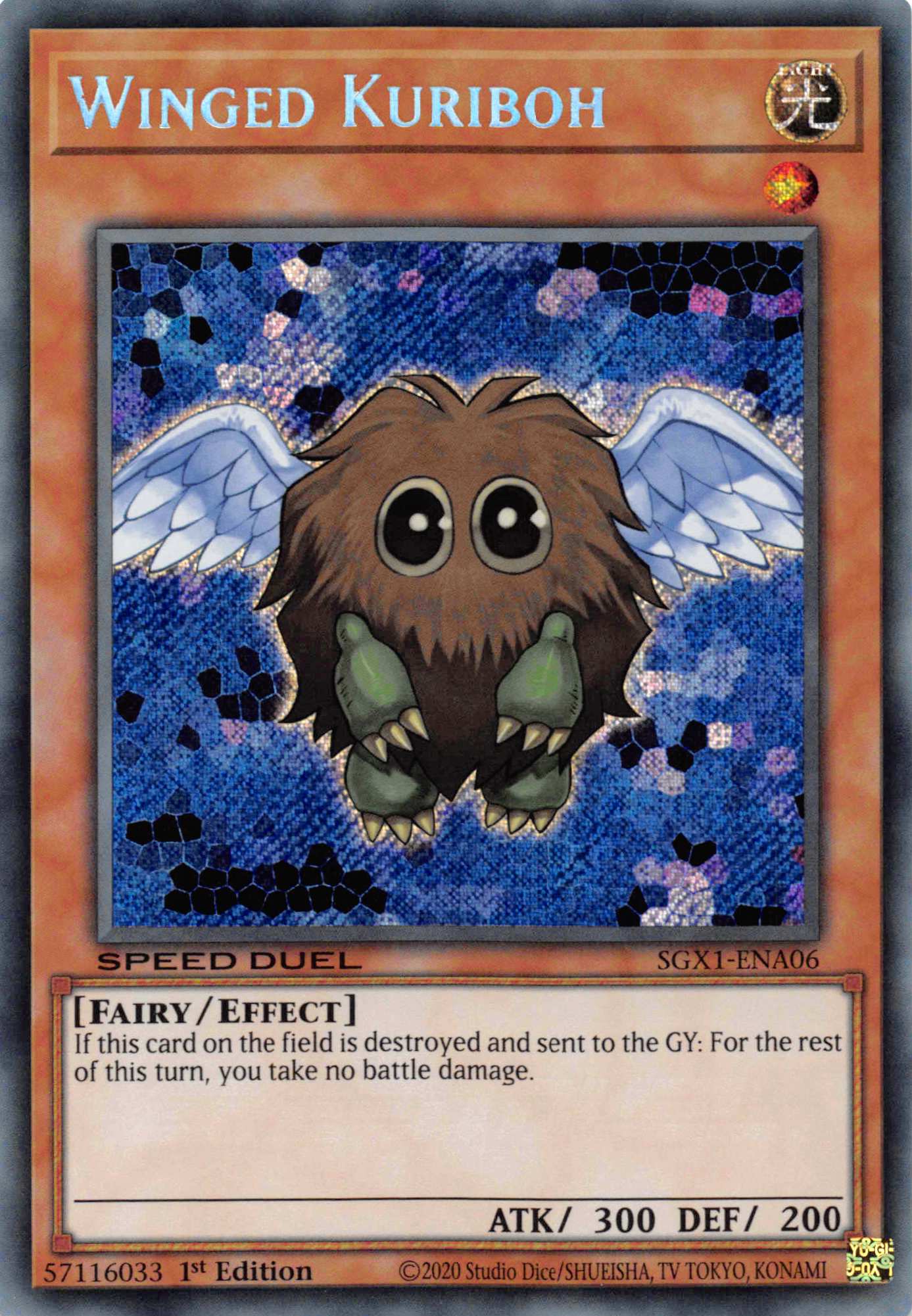 Winged Kuriboh [SGX1-ENA06] Secret Rare | Good Games Adelaide SA