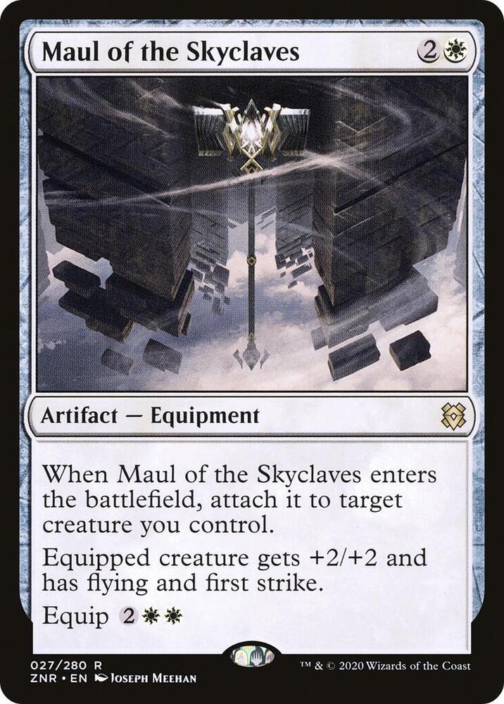 Maul of the Skyclaves 27/280 (Zendikar Rising)  - Foil | Good Games Adelaide SA