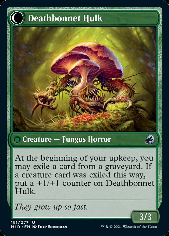 Deathbonnet Sprout // Deathbonnet Hulk [Innistrad: Midnight Hunt] | Good Games Adelaide SA