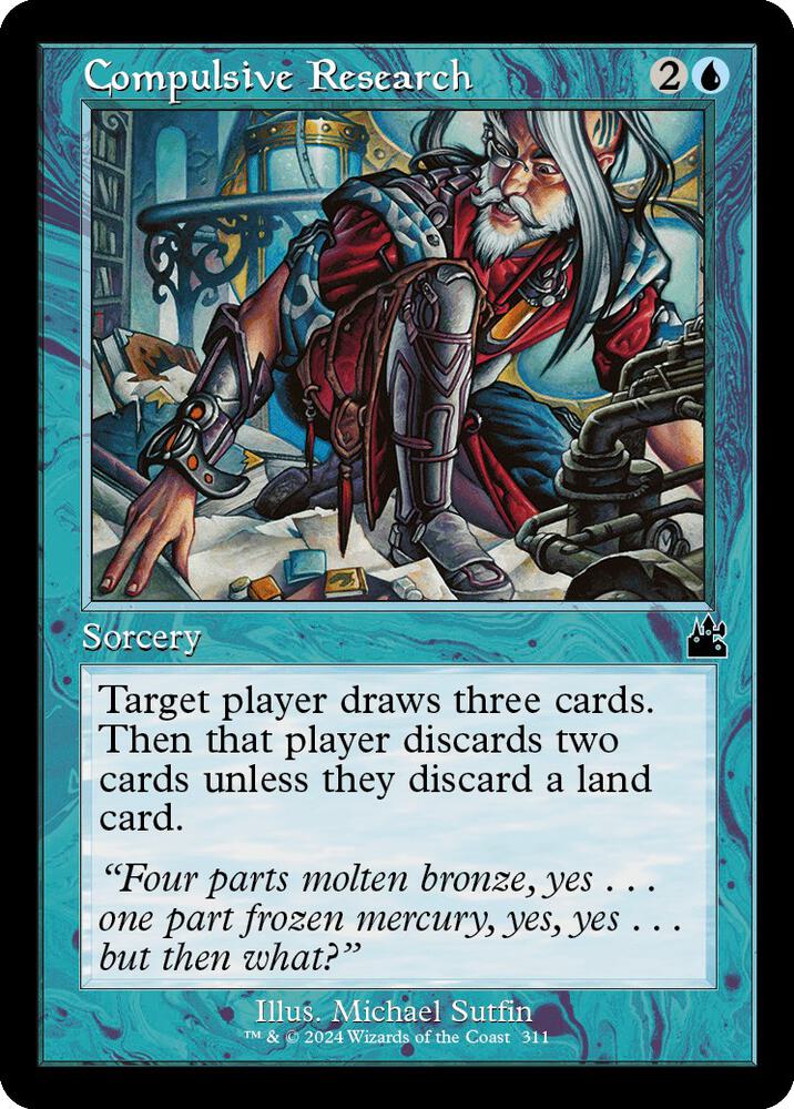 Compulsive Research 311 (Ravnica Remastered)  - Foil | Good Games Adelaide SA