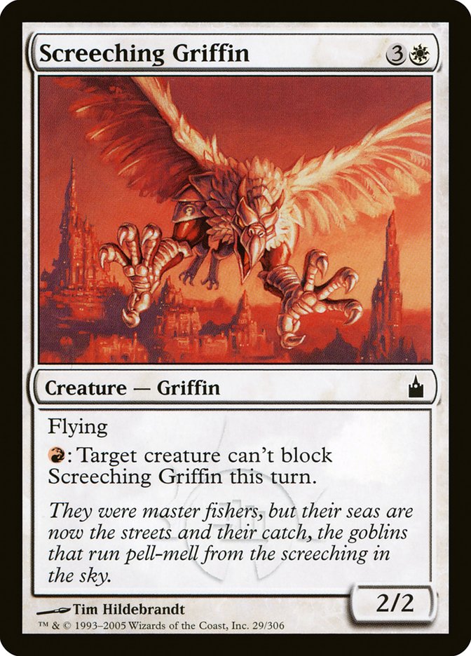Screeching Griffin 29/306 (Ravnica: City of Guilds)  - Foil | Good Games Adelaide SA