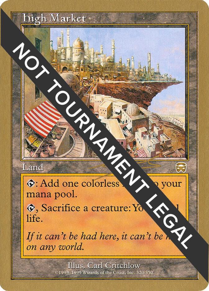 High Market 2000 Nicolas Labarre MMQ  (World Championship Decks)  | Good Games Adelaide SA