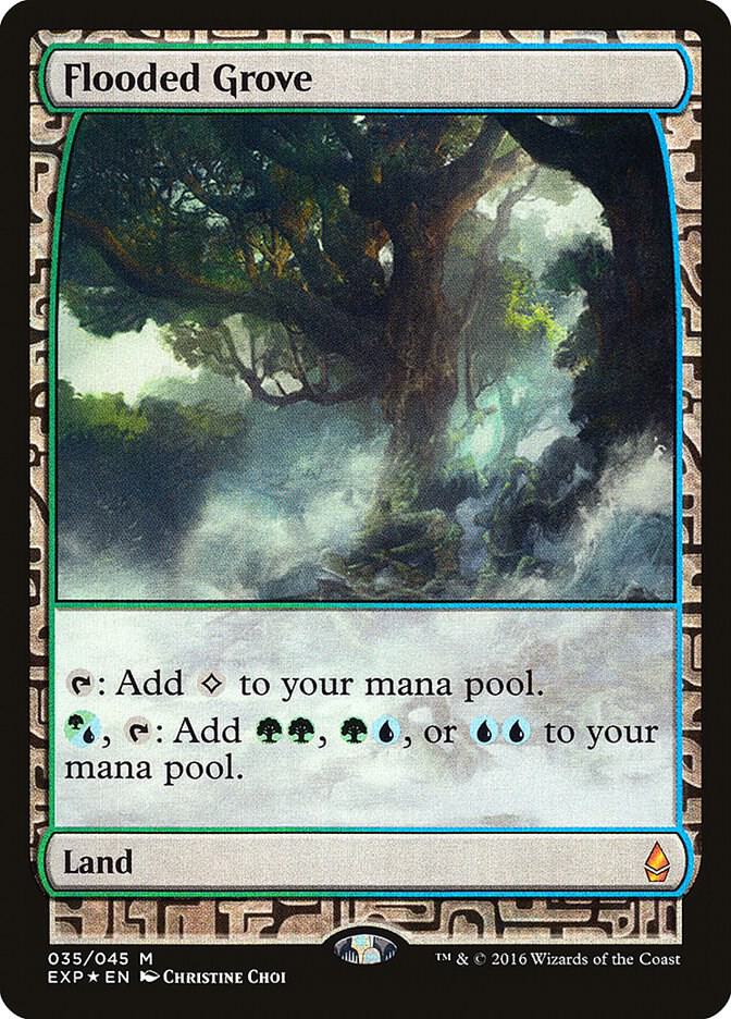 Flooded Grove 35 (Zendikar Expeditions)  - Foil | Good Games Adelaide SA