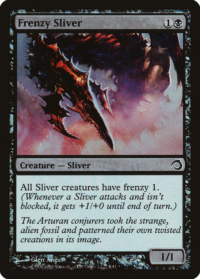 Frenzy Sliver 6 (Premium Deck Series: Slivers)  - Foil | Good Games Adelaide SA