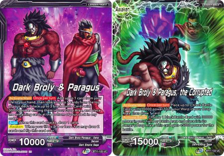 Dark Broly & Paragus // Dark Broly & Paragus, the Corrupted [BT11-122] | Good Games Adelaide SA