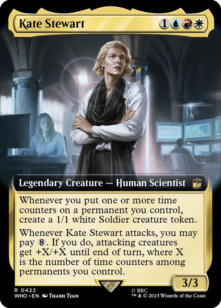 Kate Stewart 422 (Universes Beyond: Doctor Who)  | Good Games Adelaide SA