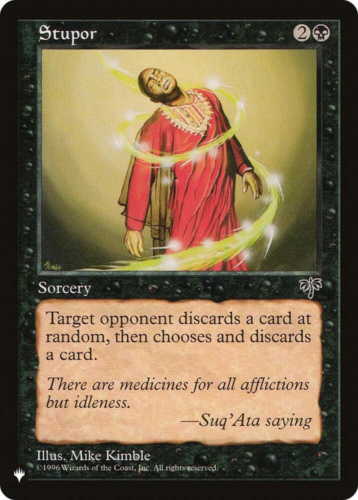 Stupor  (The List Reprints)  | Good Games Adelaide SA