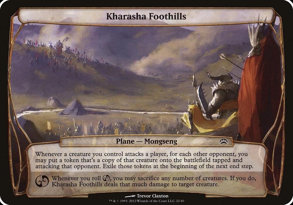 Kharasha Foothills Planechase 2012 22 (Oversize Cards)  | Good Games Adelaide SA