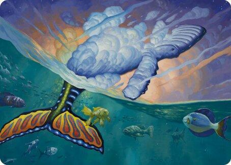 Dreamtide Whale Art Card 2 (Art Series: Modern Horizons 3)  | Good Games Adelaide SA