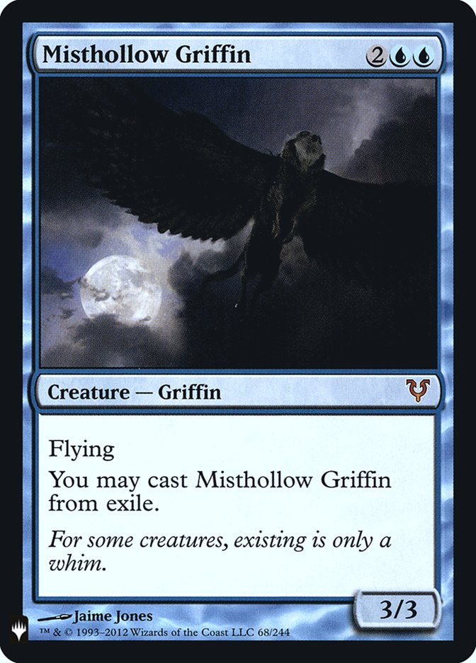 Misthollow Griffin [Mystery Booster] | Good Games Adelaide SA
