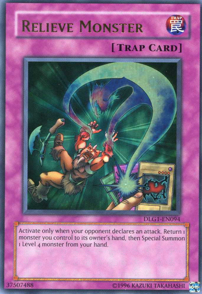 Relieve Monster [DLG1-EN094] Ultra Rare | Good Games Adelaide SA