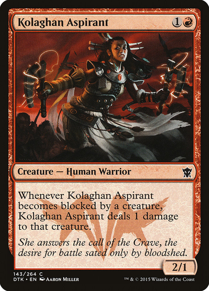 Kolaghan Aspirant [Dragons of Tarkir] | Good Games Adelaide SA
