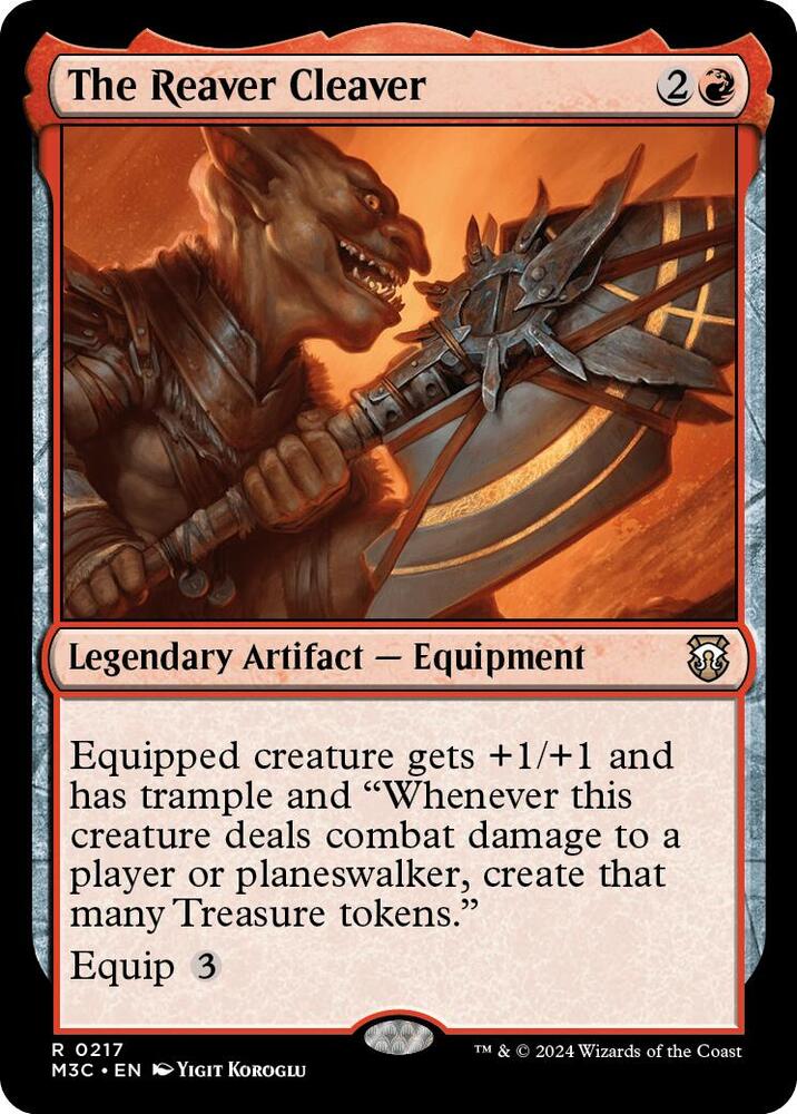 The Reaver Cleaver 217/411 (Commander: Modern Horizons 3)  - Ripple Foil | Good Games Adelaide SA