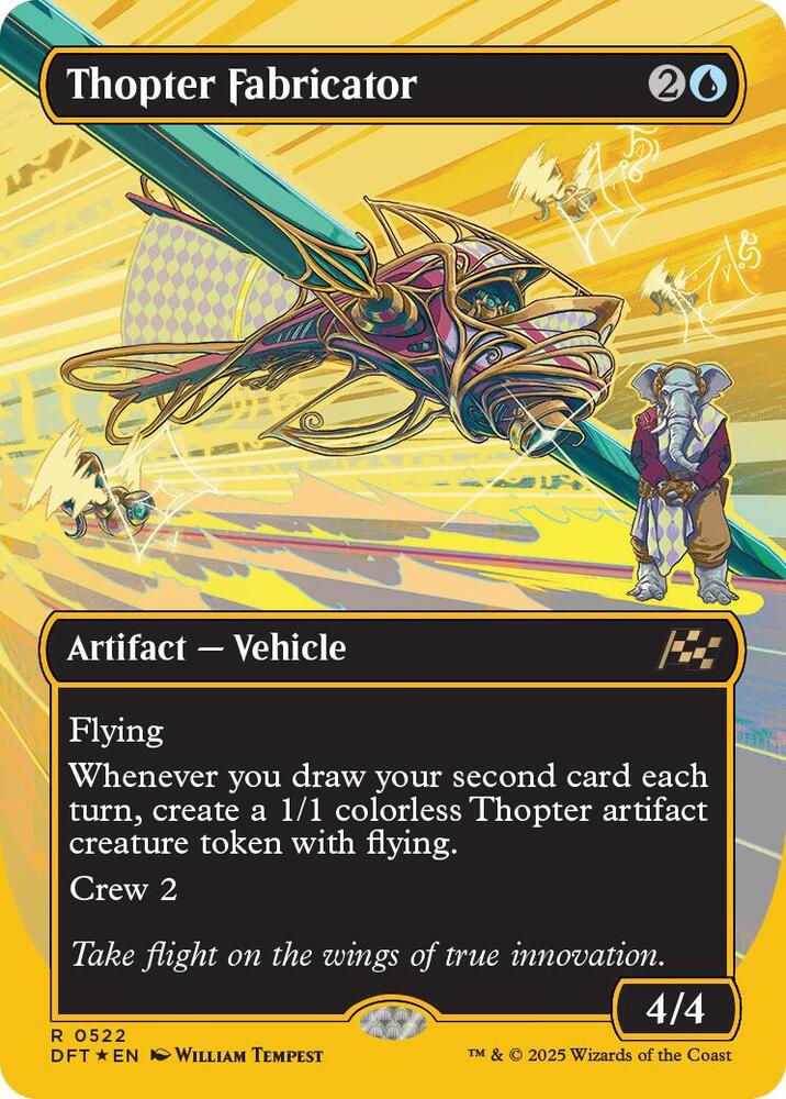 Thopter Fabricator 522 (Aetherdrift)  - Foil | Good Games Adelaide SA