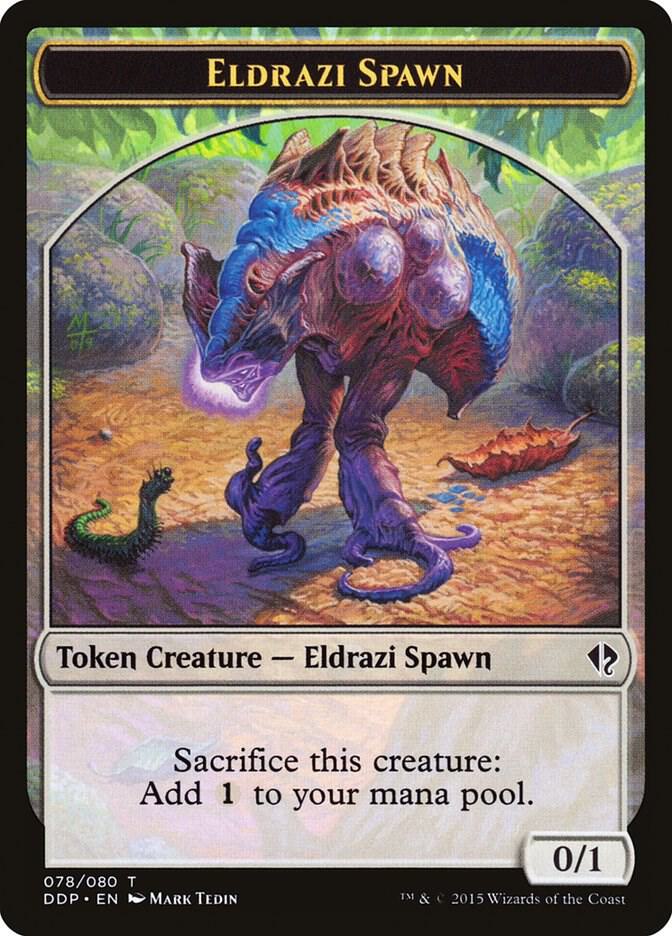 Eldrazi Spawn Token 078 78 (Duel Decks: Zendikar vs. Eldrazi)  | Good Games Adelaide SA