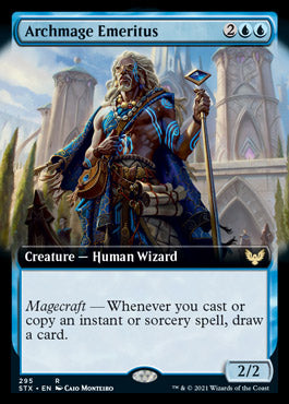 Archmage Emeritus (Extended) [Strixhaven: School of Mages] | Good Games Adelaide SA