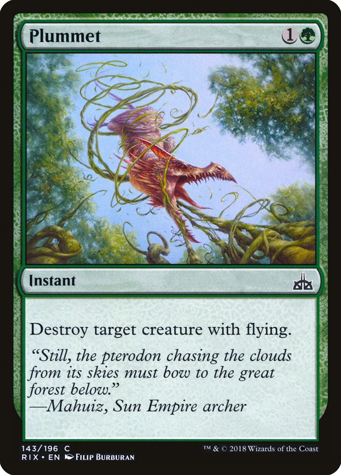 Plummet [Rivals of Ixalan] | Good Games Adelaide SA