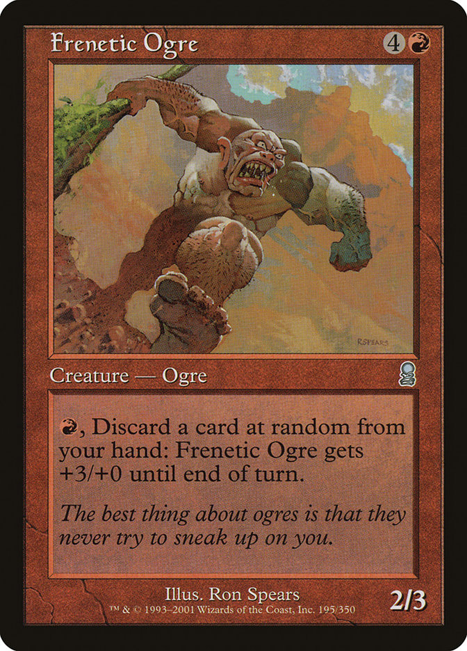 Frenetic Ogre 195 (Odyssey)  - Foil | Good Games Adelaide SA