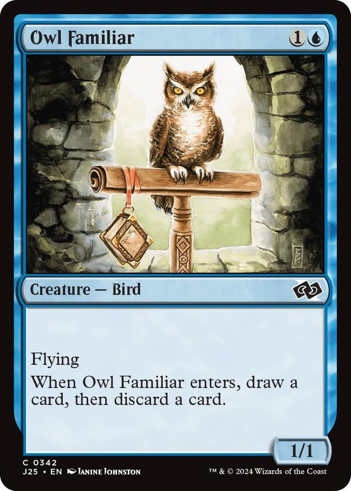 Owl Familiar 342 (Foundations Jumpstart)  | Good Games Adelaide SA