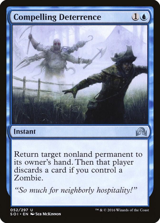 Compelling Deterrence 52 (Shadows over Innistrad)  - Foil | Good Games Adelaide SA