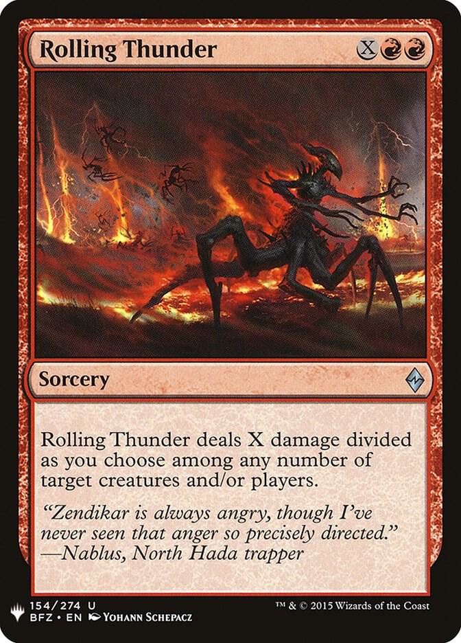 Rolling Thunder 154 (The List Reprints)  | Good Games Adelaide SA