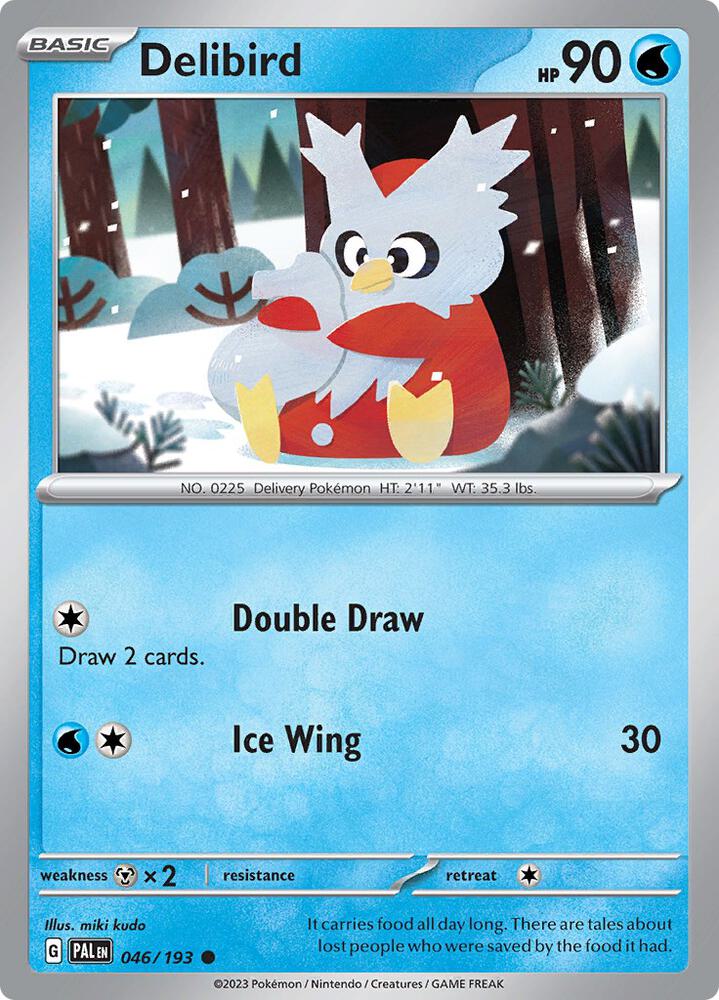 Delibird 046/193 (SV02: Paldea Evolved)  | Good Games Adelaide SA