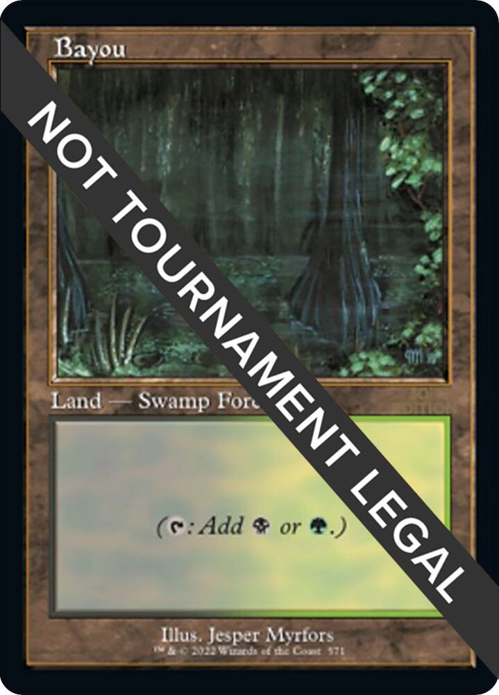 Bayou Retro Frame 571 (30th Anniversary Edition)  | Good Games Adelaide SA