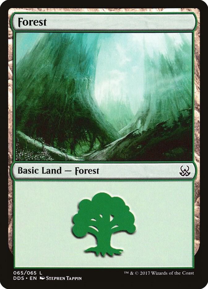 Forest 65 (Duel Decks: Mind vs. Might)  | Good Games Adelaide SA