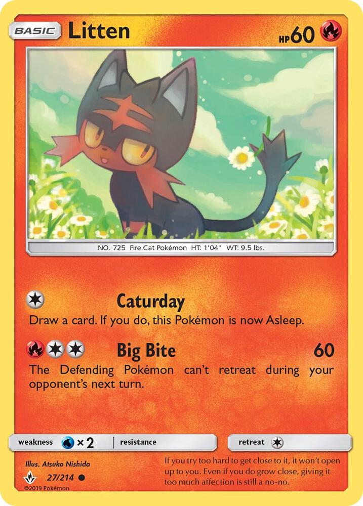 Litten 27/214 (SM - Unbroken Bonds)  | Good Games Adelaide SA
