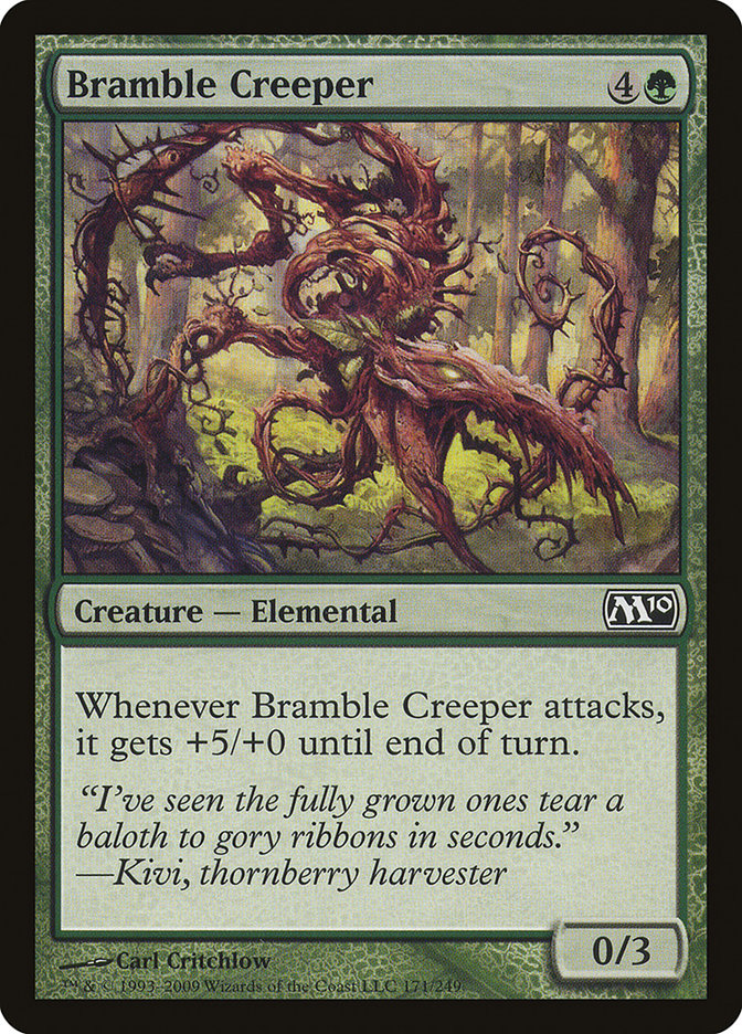 Bramble Creeper 171/249 (Magic 2010 (M10))  | Good Games Adelaide SA