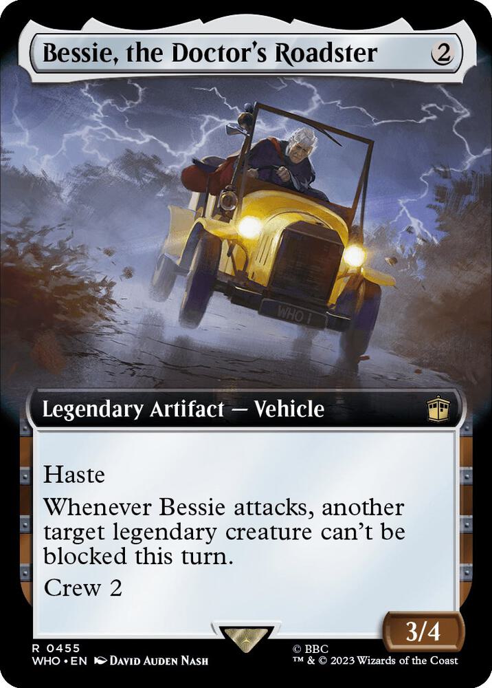 Bessie, the Doctors Roadster 455 (Universes Beyond: Doctor Who)  - Foil | Good Games Adelaide SA