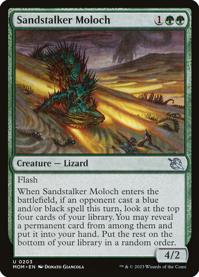 Sandstalker Moloch 203 (March of the Machine)  | Good Games Adelaide SA